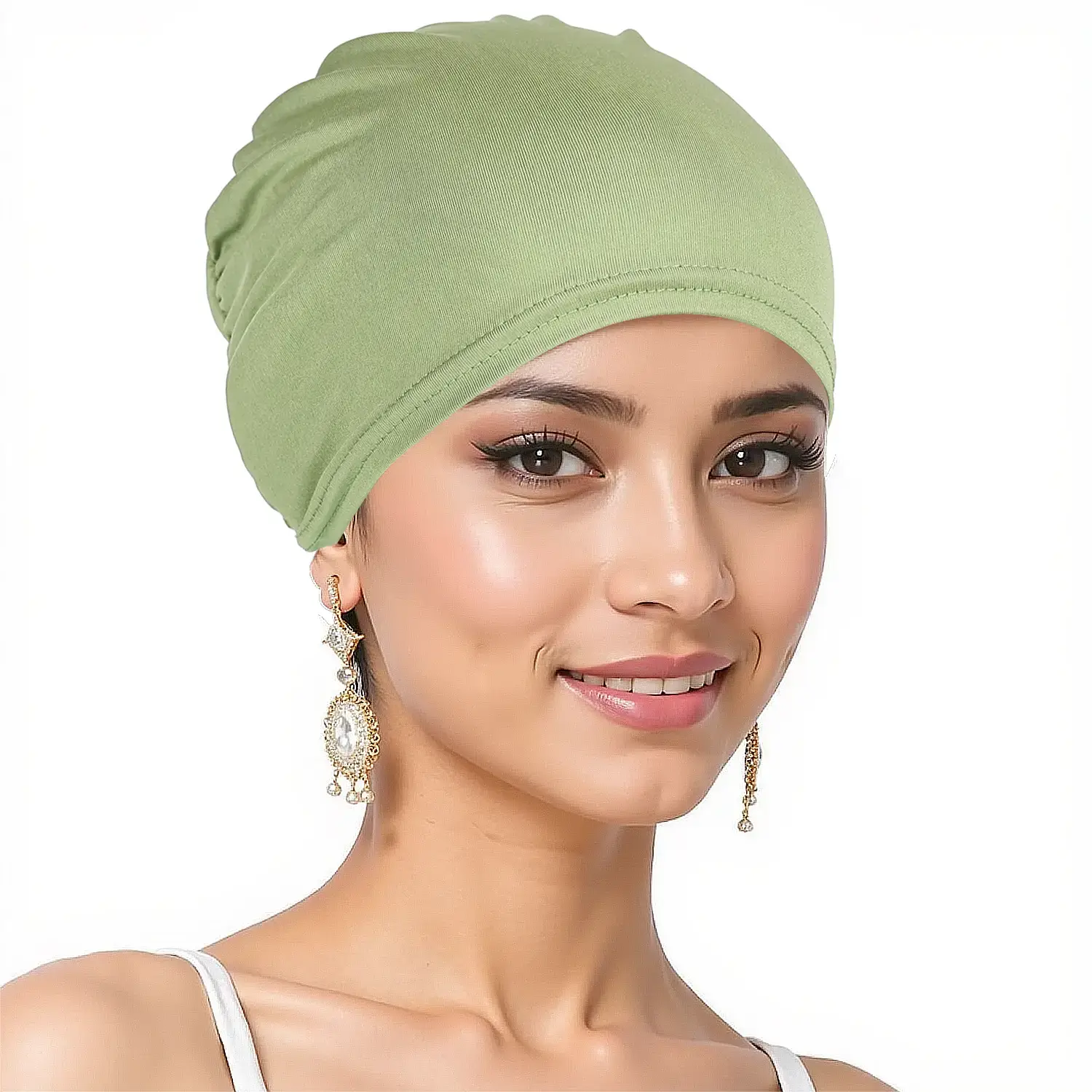 Women's Pure Color Turban Hat for All Occasions — feature 18