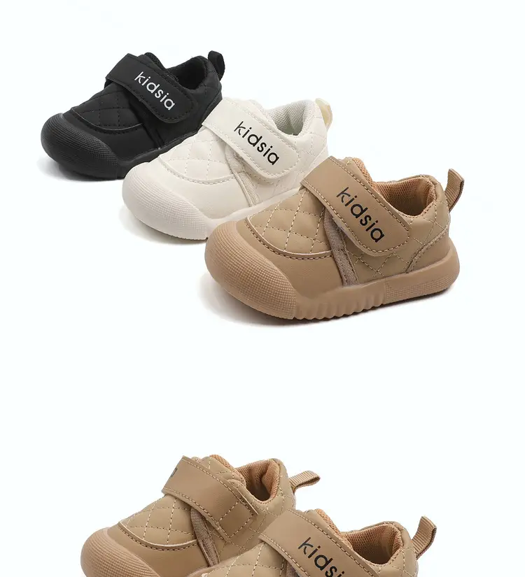 White Slip-On Toddler Shoes 0-1-3Yrs Soft Sole — feature 15