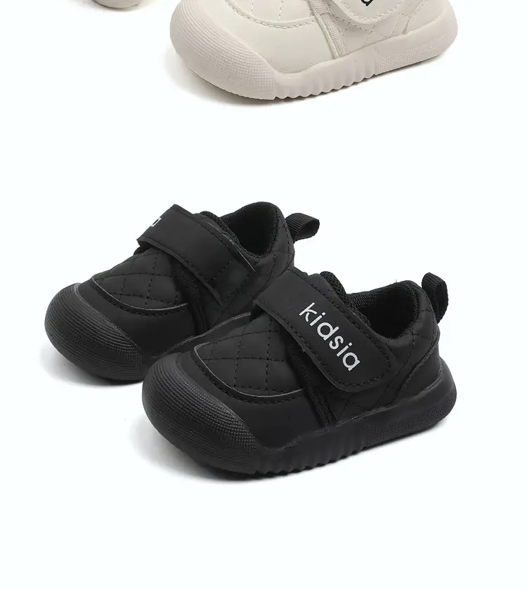 White Slip-On Toddler Shoes 0-1-3Yrs Soft Sole — feature 18