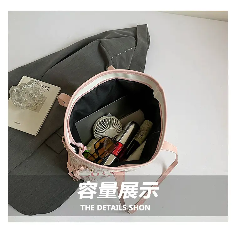 Korean Graffiti Shoulder Bag 2025 New Casual Large Capacity — feature 6