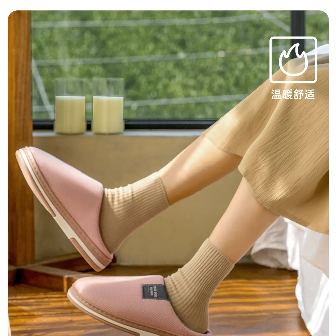 Cotton Slippers for Women, Winter 2026 New Model, Indoor Home Warm Antibacterial Slippers for Men, Household Use for Men in Autumn and Winter — feature 13