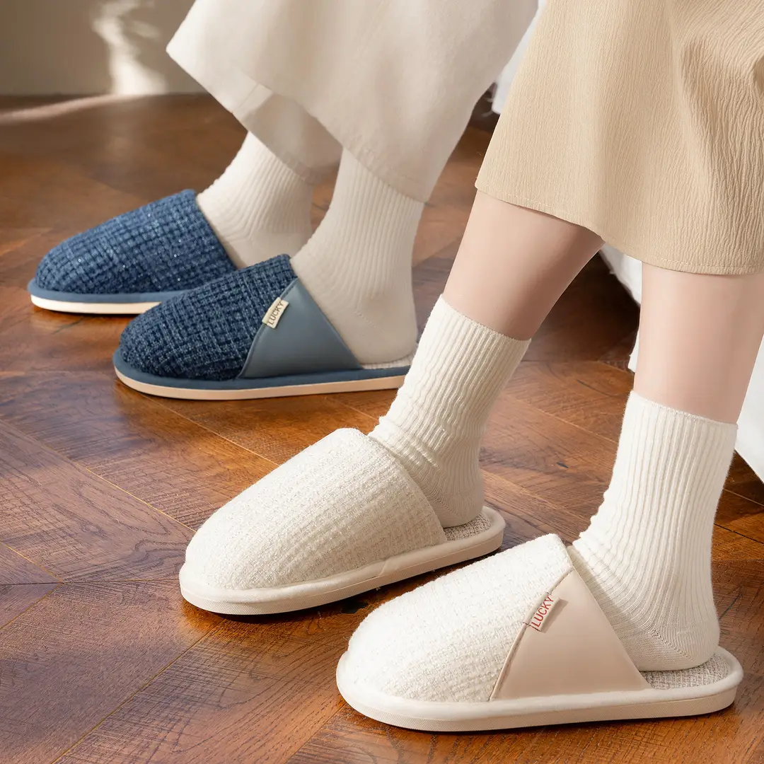 Lidani Closed-Toe Slippers for Women, All-Season 2026 New Model, Indoor Home Comfort Breathable Non-Slip Slippers for Men - Image 5