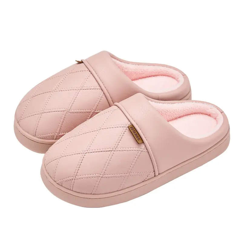 Waterproof Cotton Slippers for Women Winter 2025 - Image 7