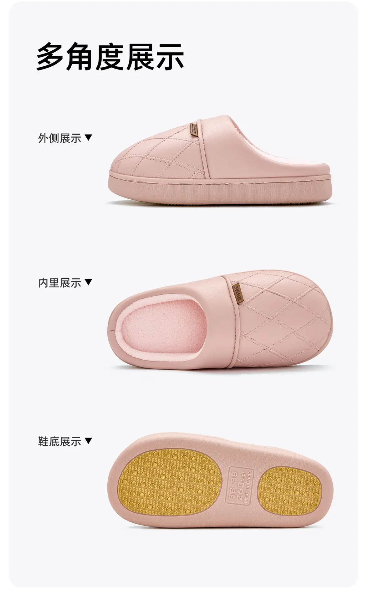 Waterproof Cotton Slippers for Women Winter 2025 — feature 23