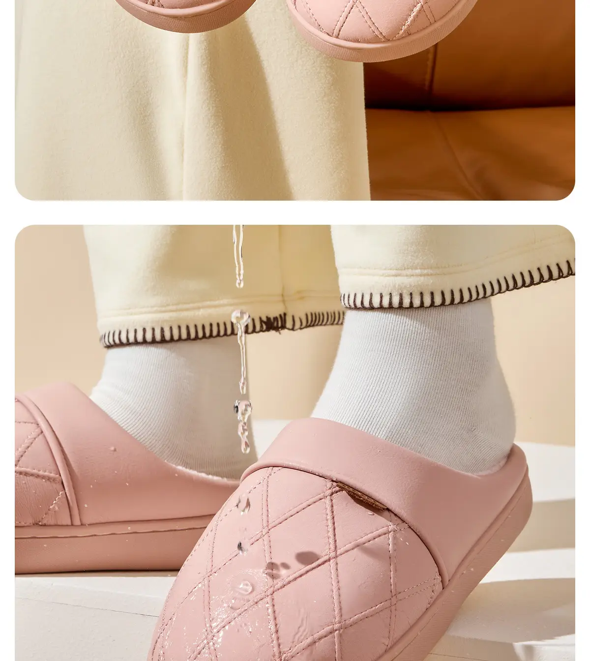 Waterproof Cotton Slippers for Women Winter 2025 — feature 8
