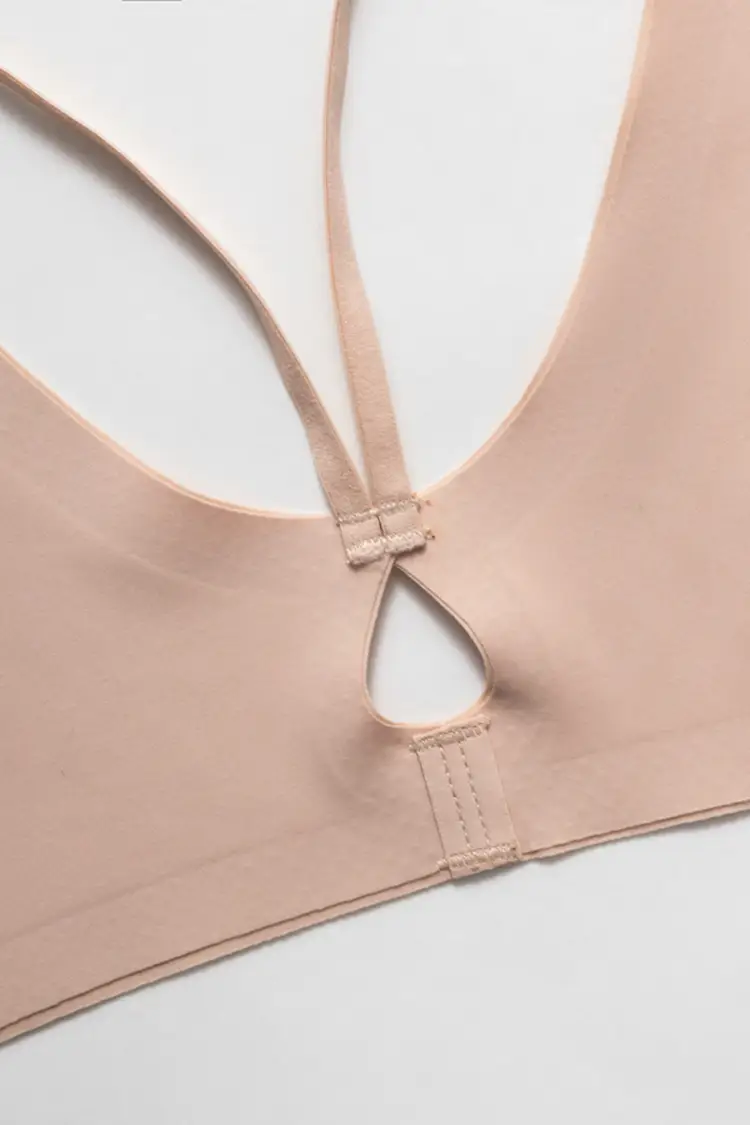 Original High-Quality 6333 Japanese Seamless Backless Front-Clasp Bra for Women, Wireless, Small Chest Push-Up Bra — feature 13