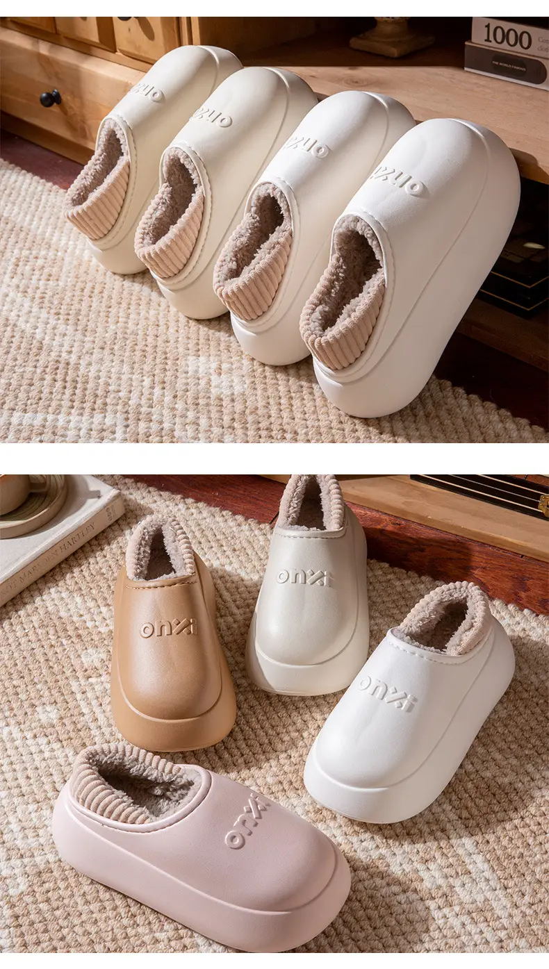 2025 Winter Couple Plush Slippers for Women Men — feature 8