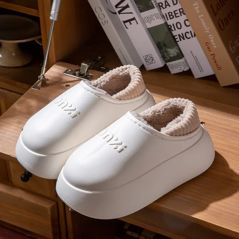 2025 Winter Couple Plush Slippers for Women Men - Image 3