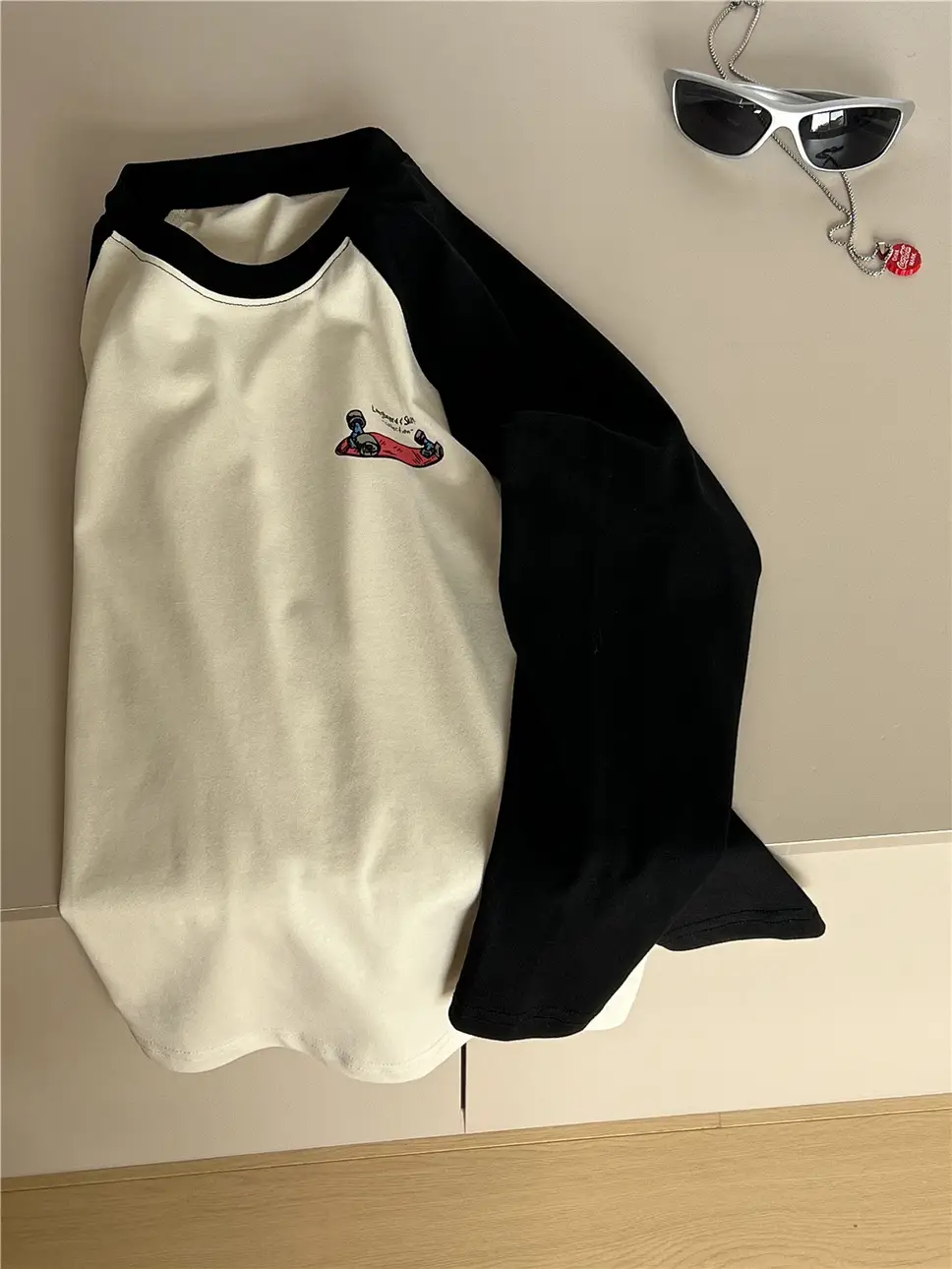 2026 Boys Skateboard Print Long Sleeve T-Shirt - Image 3