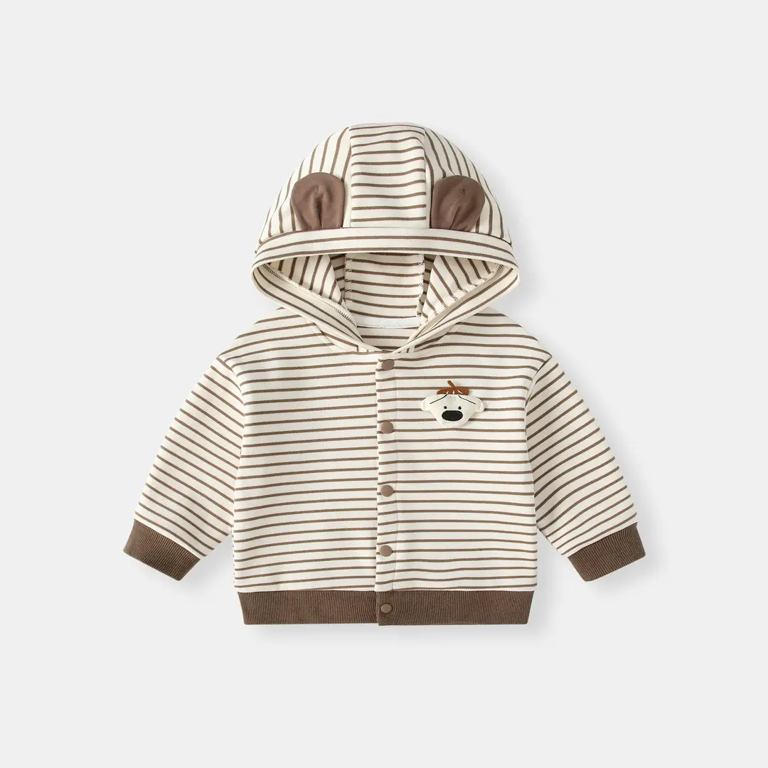 Baby Spring and Autumn Jacket for Boys, Stylish Baseball Jacket, Boys' Cardigan, Autumn Outerwear, Children's Jacket