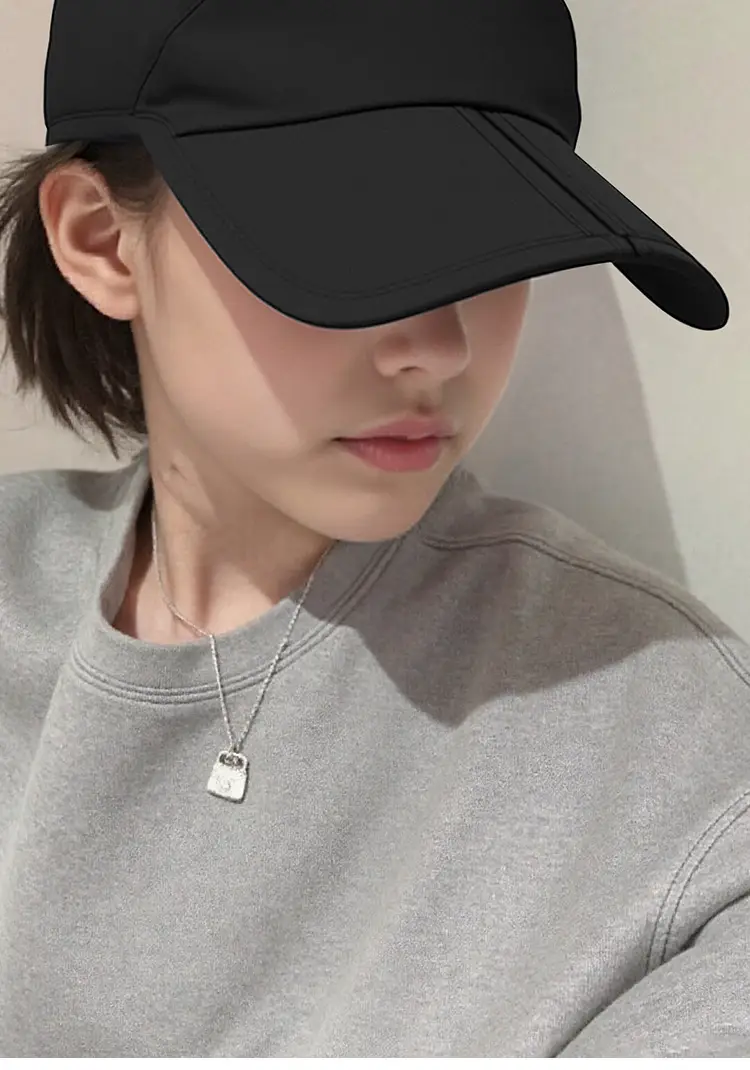 Black Waterproof Foldable Baseball Cap for Men Women — feature 19