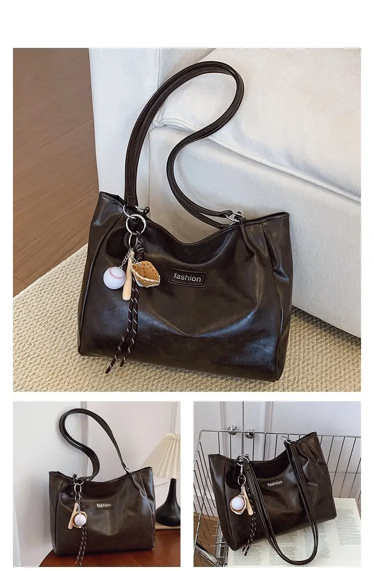 2025 Winter Women's Retro Tote Bag Large Capacity — feature 12