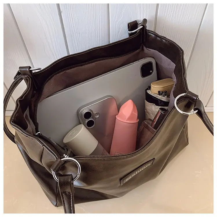 2025 Winter Women's Retro Tote Bag Large Capacity — feature 15
