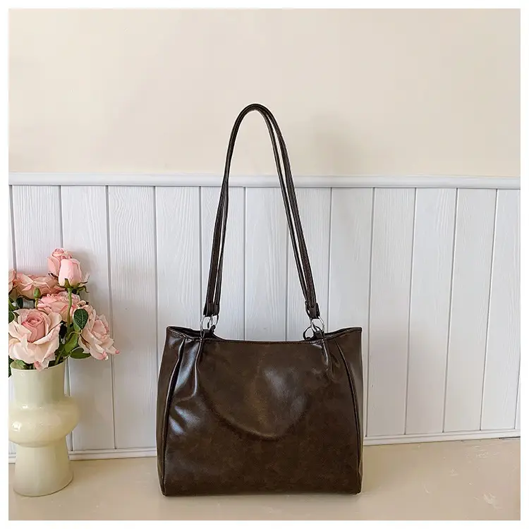 2025 Winter Women's Retro Tote Bag Large Capacity — feature 25