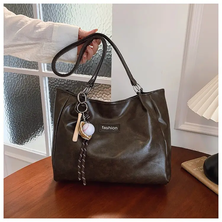 2025 Winter Women's Retro Tote Bag Large Capacity — feature 27