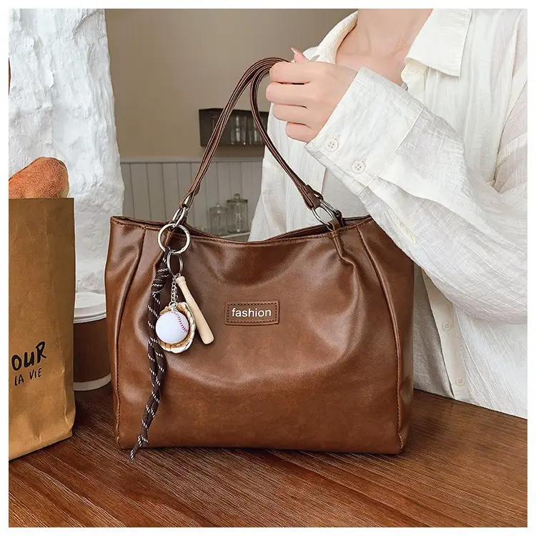 2025 Winter Women's Retro Tote Bag Large Capacity — feature 30