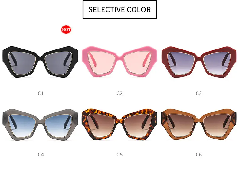 Pink Cat-Eye Sunglasses for Women — feature 6