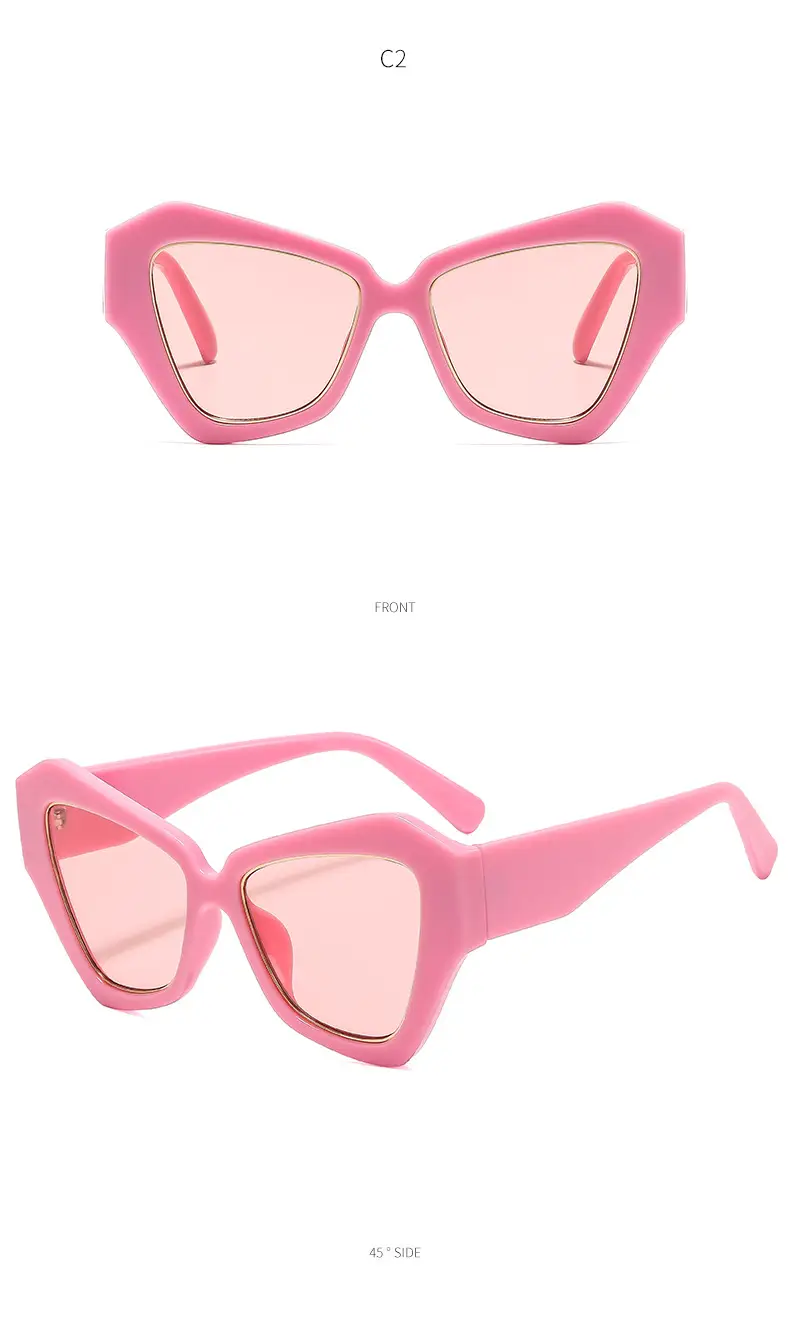 Pink Cat-Eye Sunglasses for Women — feature 8