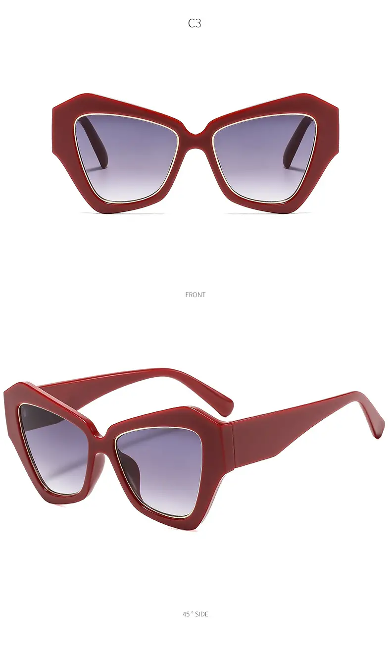 Pink Cat-Eye Sunglasses for Women — feature 9