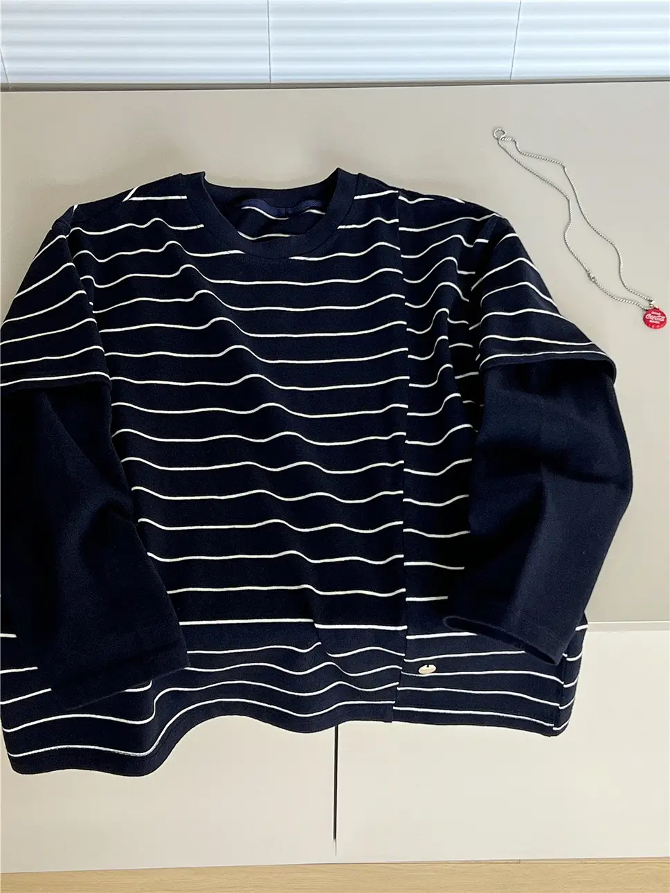 2026 Striped Cotton T-Shirt Boys Long Sleeve - Image 3