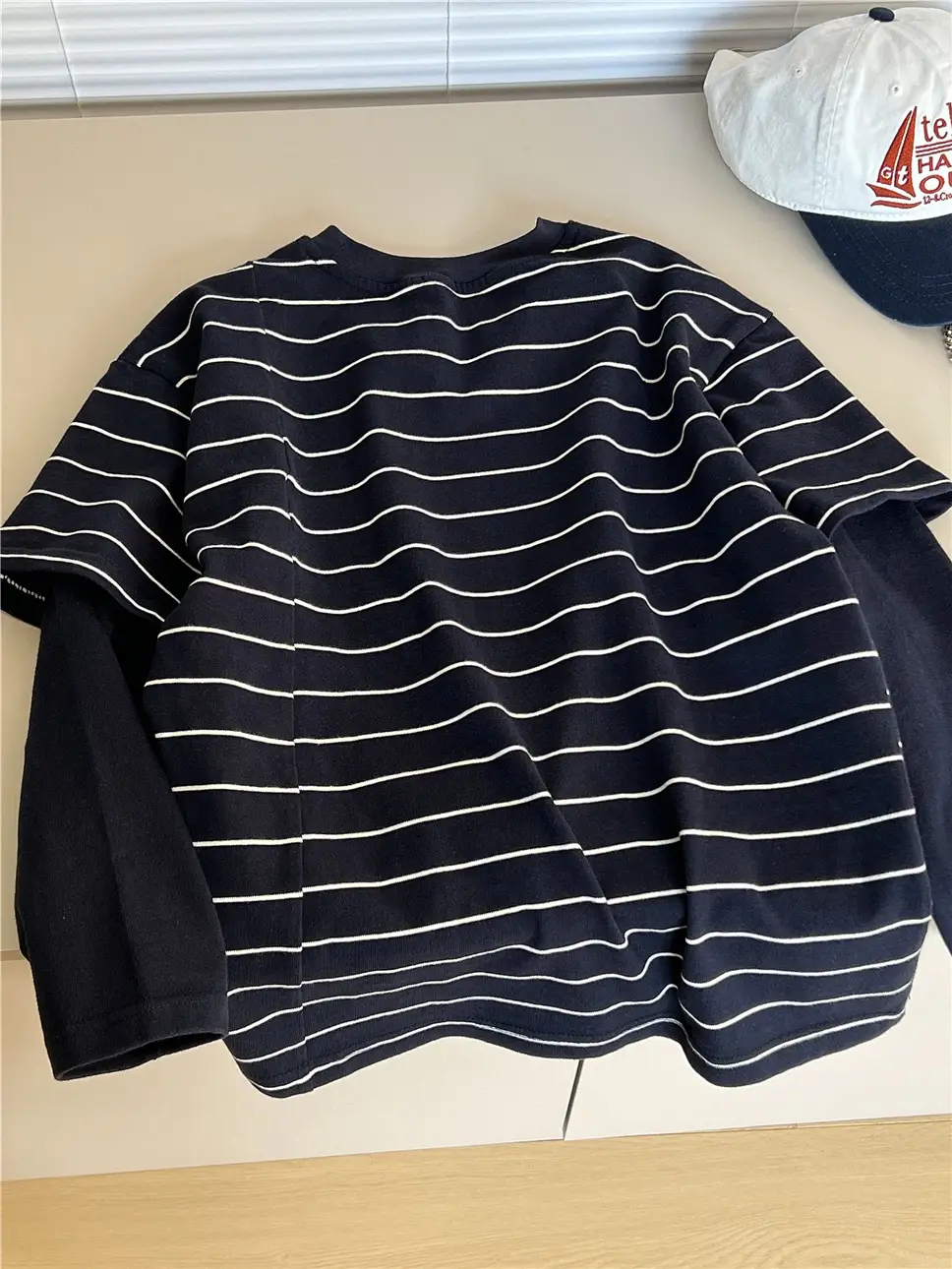 2026 Striped Cotton T-Shirt Boys Long Sleeve - Image 5