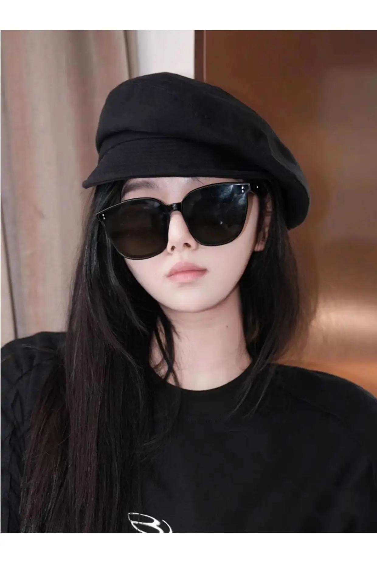 Women's Japanese Style Beret Hat with Duck Tongue — feature 5