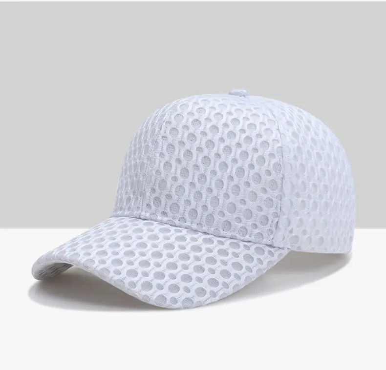 Men All-Season Mesh Baseball Cap Grey — feature 28