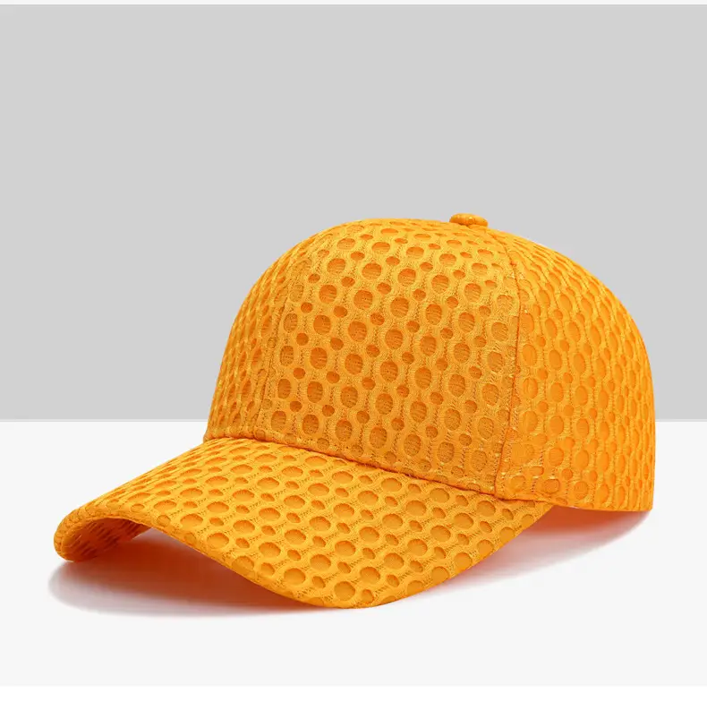 Men All-Season Mesh Baseball Cap Grey — feature 34