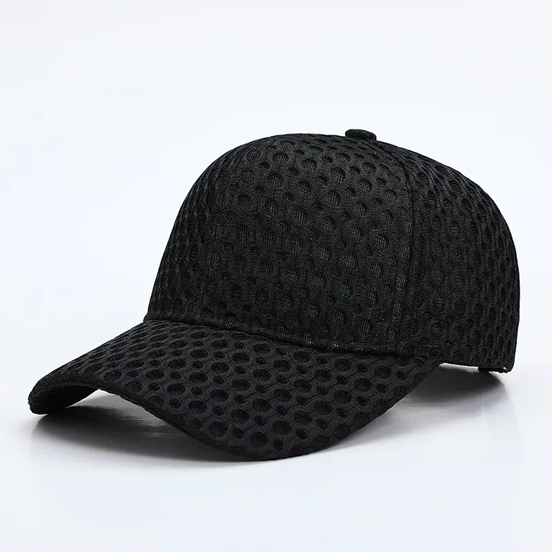 Men All-Season Mesh Baseball Cap Grey