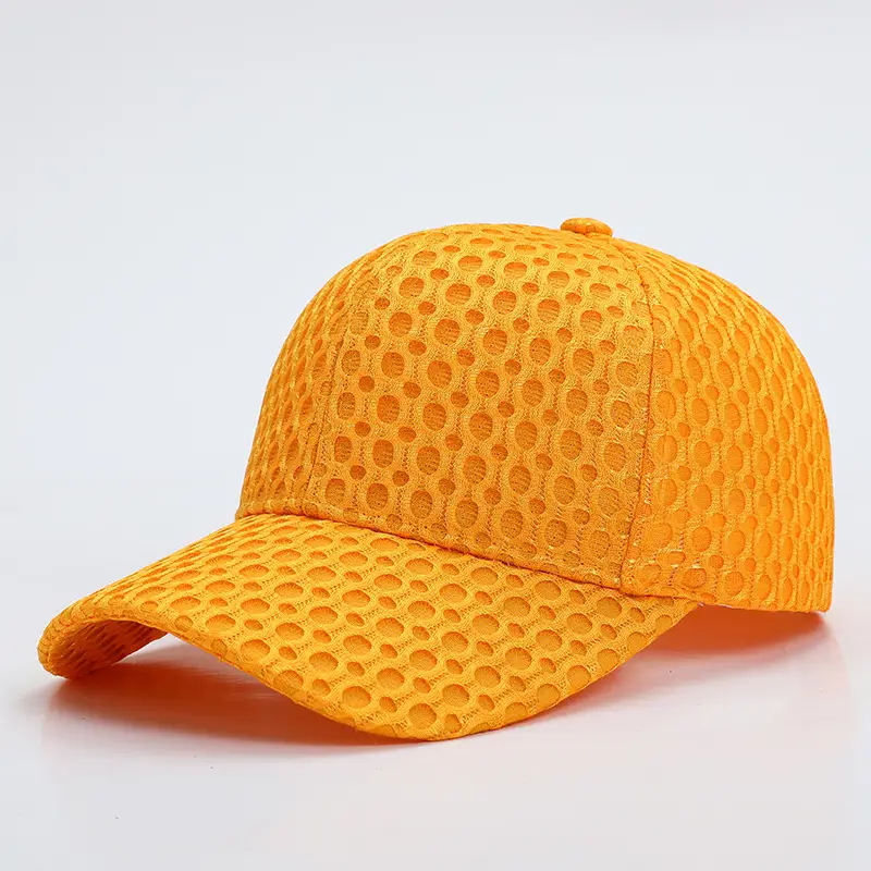 Men All-Season Mesh Baseball Cap Grey