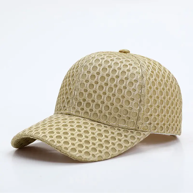 Men All-Season Mesh Baseball Cap Grey