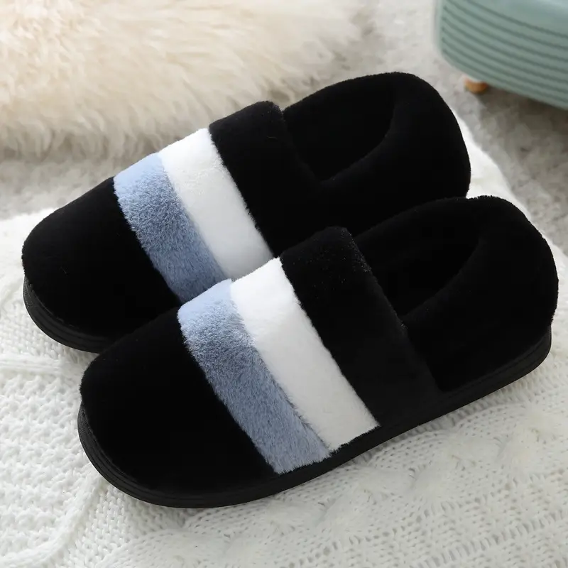 Women's Warm Plush Slippers Winter Indoor Home - Image 4