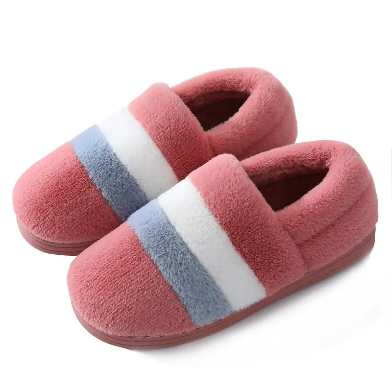 Women's Warm Plush Slippers Winter Indoor Home - Image 12