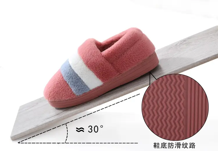 Women's Warm Plush Slippers Winter Indoor Home — feature 11