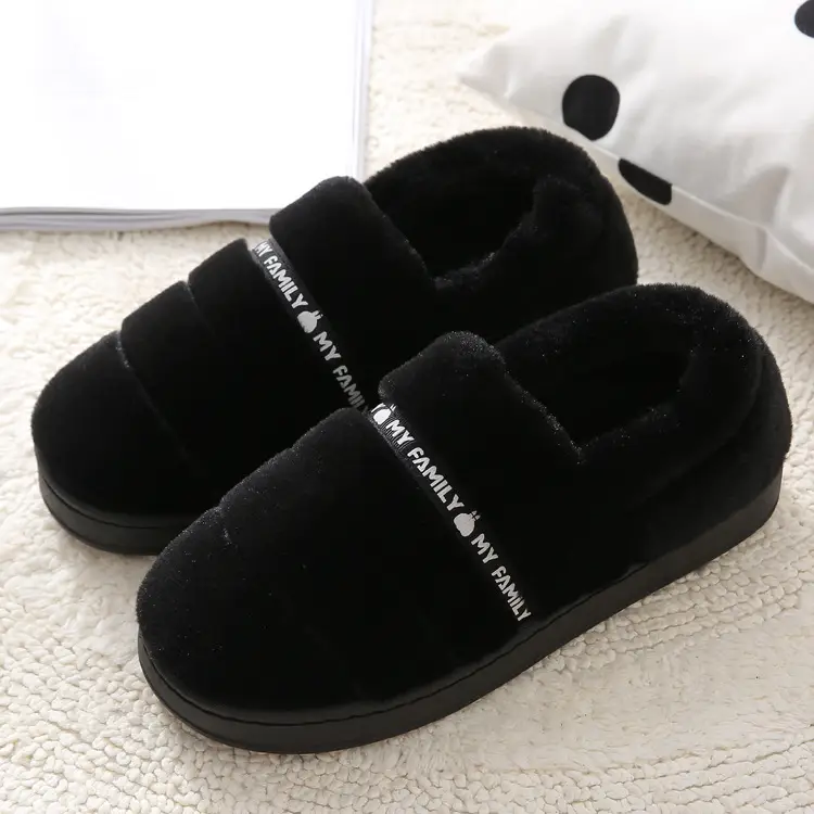 Women's Warm Plush Slippers Winter Indoor Home - Image 8