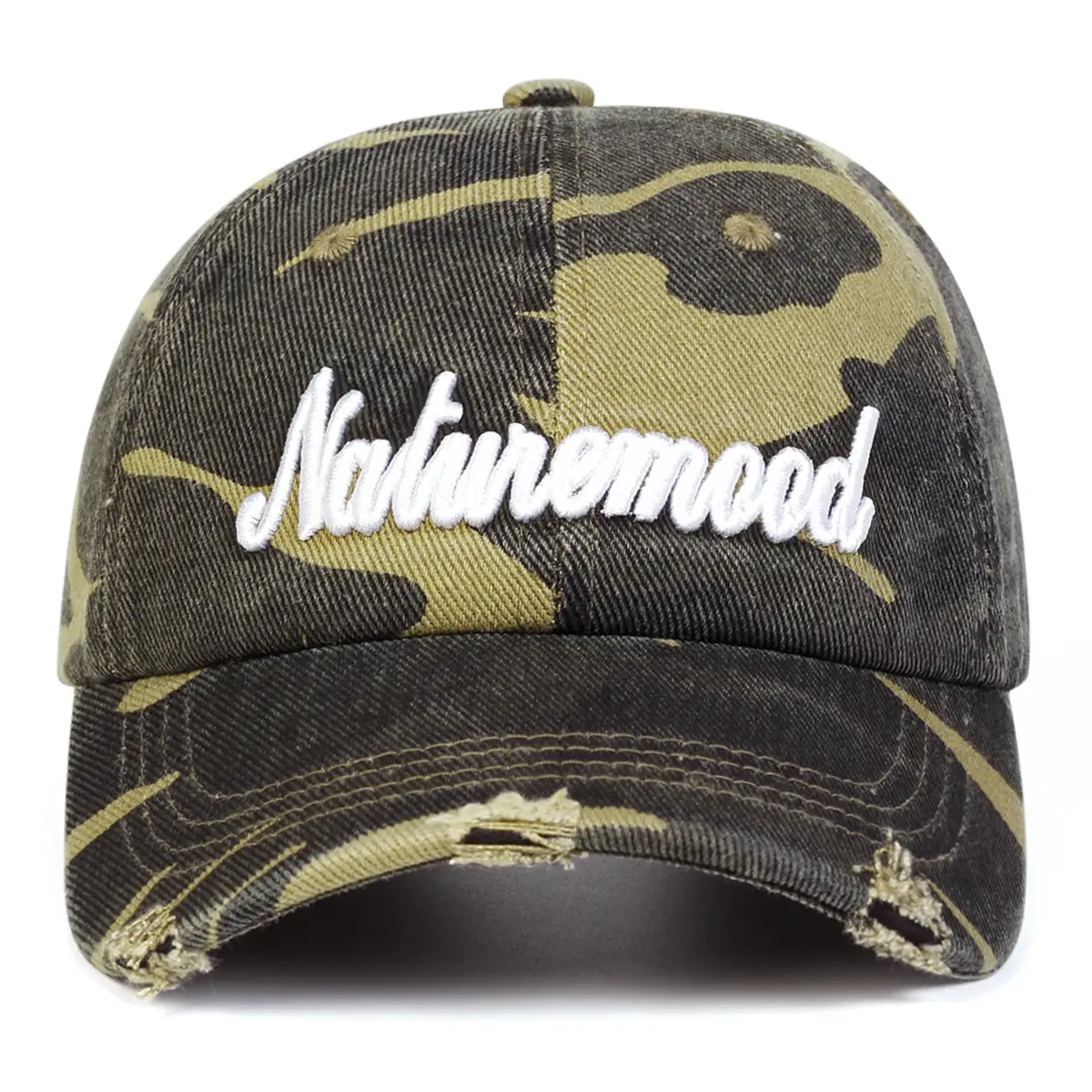 Women Men Camo Letter Cap Summer Visor — feature 5