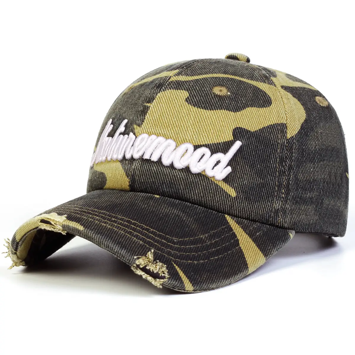 Women Men Camo Letter Cap Summer Visor — feature 6