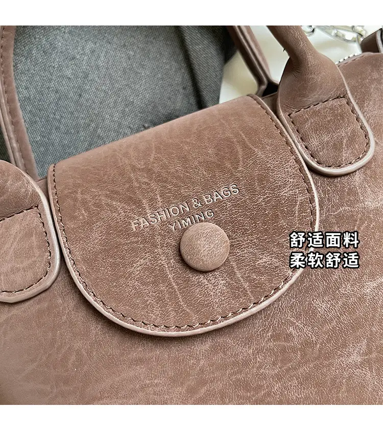 Women's Cream White Crossbody Bag with Beaded Strap — feature 9