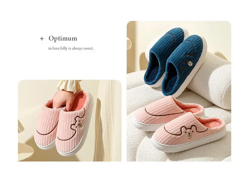 Men Grey Woolen Slippers for Home Indoor Use — feature 11