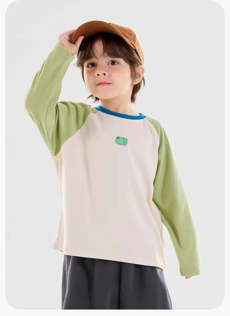 Dudujia Boys Long Sleeve T-Shirt Winter Warm Cozy — feature 26