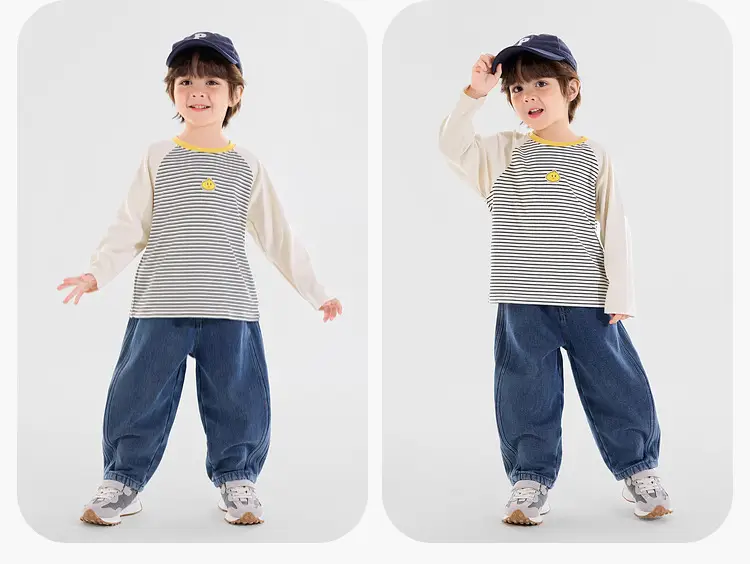 Dudujia Boys Long Sleeve T-Shirt Winter Warm Cozy — feature 29