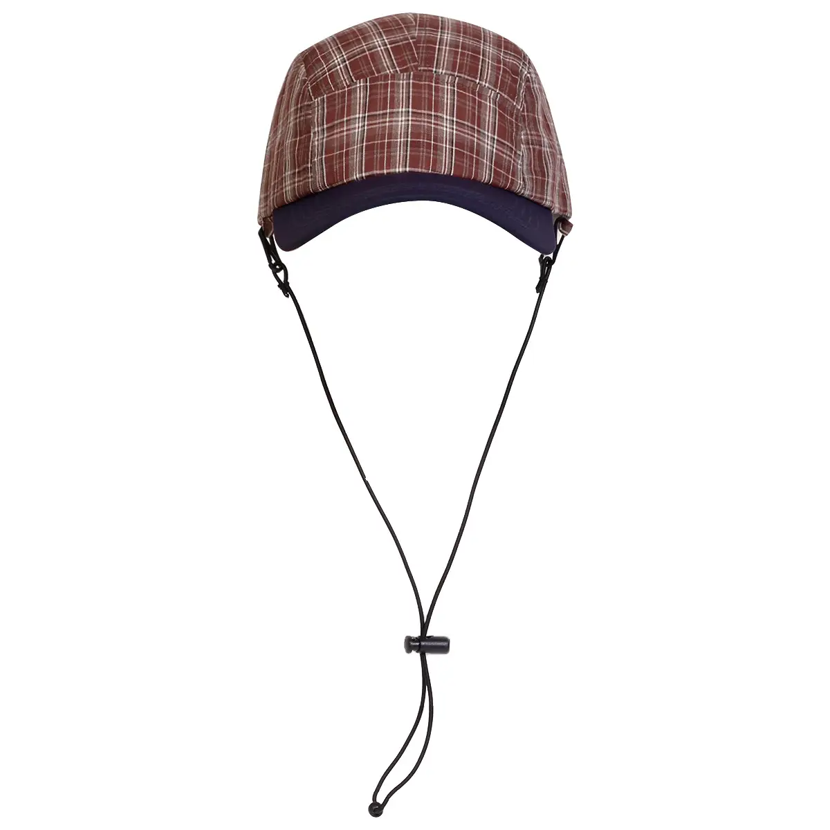 Korean Plaid Soft Top Hat for Women Spring Summer Outdoor Camping