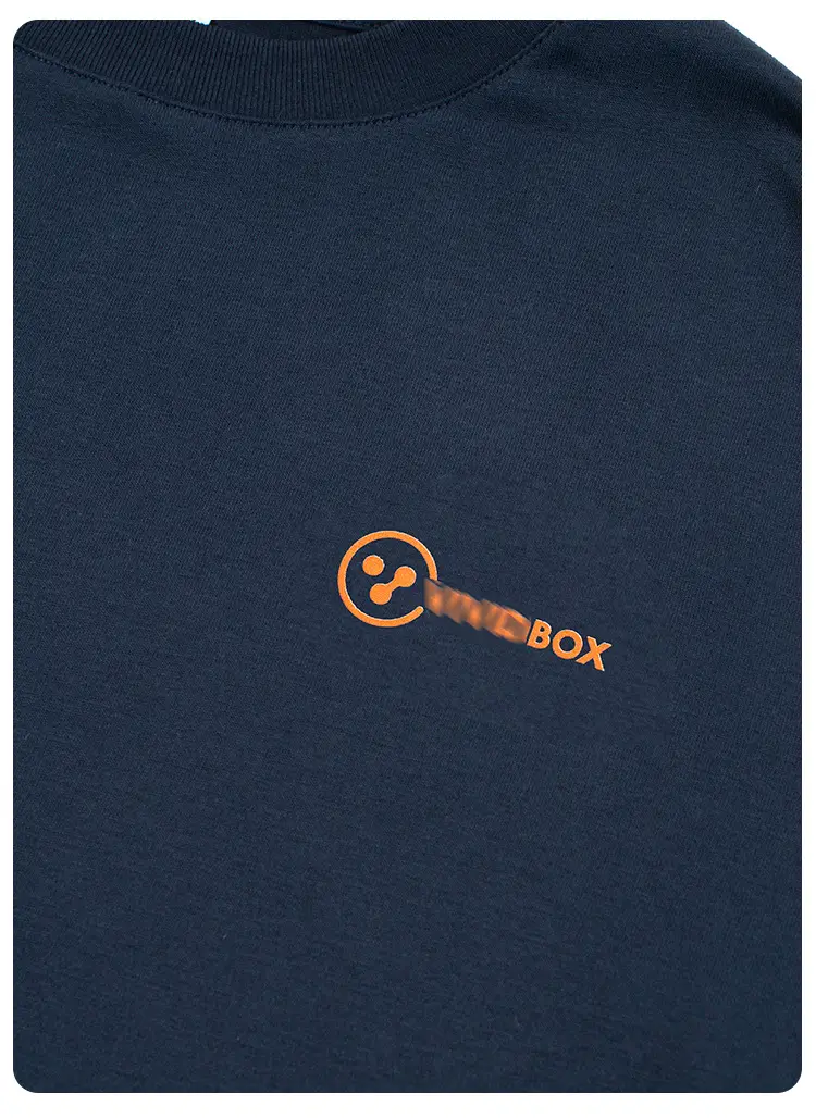 Kids Japanese Style T-Shirt Navy Blue Quick Dry — feature 13