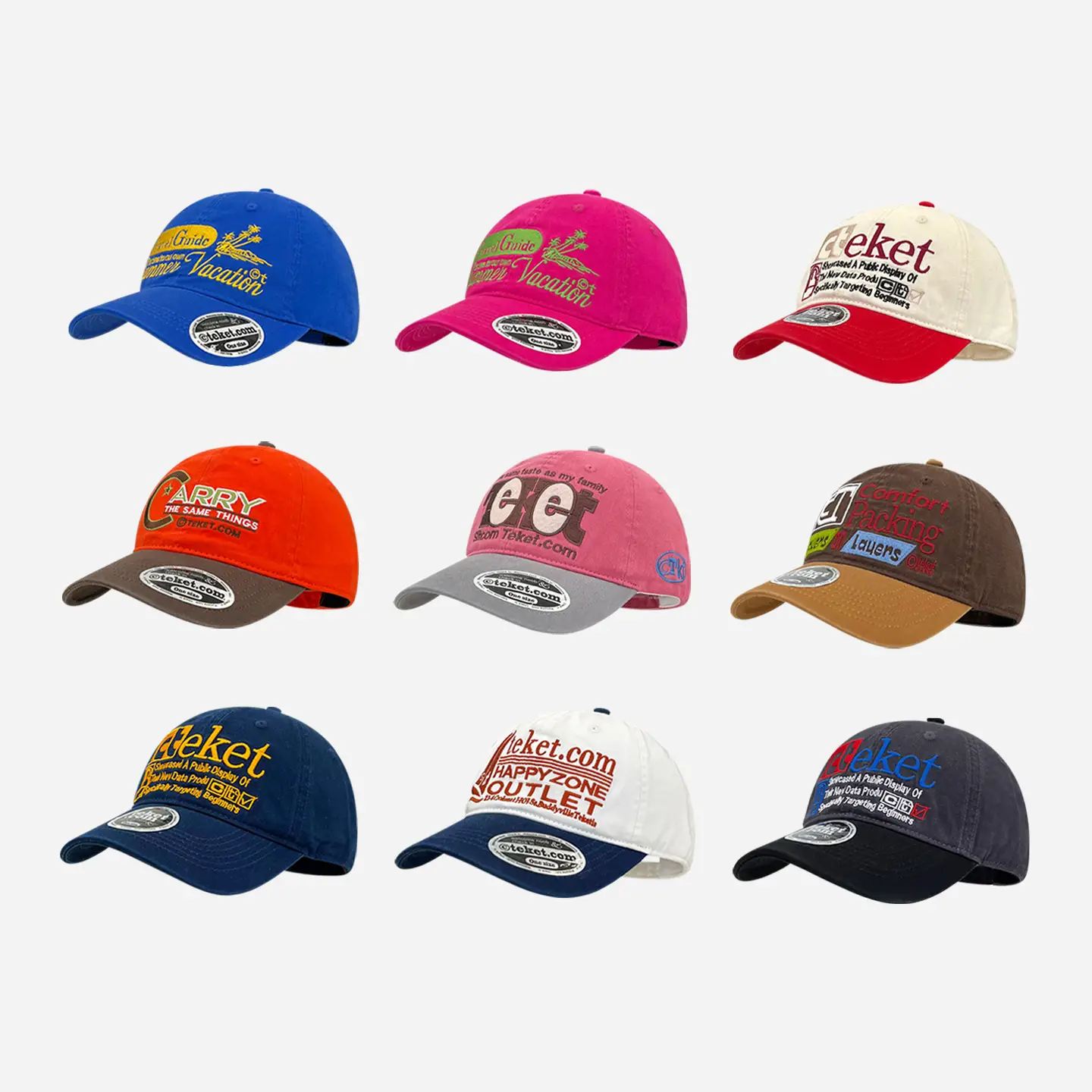 Korean Style Letter Embroidery Baseball Cap Women Street Fashion Sunshade Face-Slimming Duckbill Cap for Men - Image 16