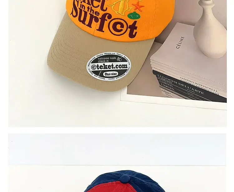 Korean Style Letter Embroidery Baseball Cap Women Street Fashion Sunshade Face-Slimming Duckbill Cap for Men — feature 15