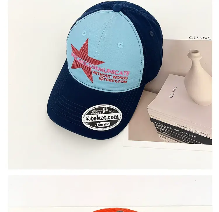 Korean Style Letter Embroidery Baseball Cap Women Street Fashion Sunshade Face-Slimming Duckbill Cap for Men — feature 17