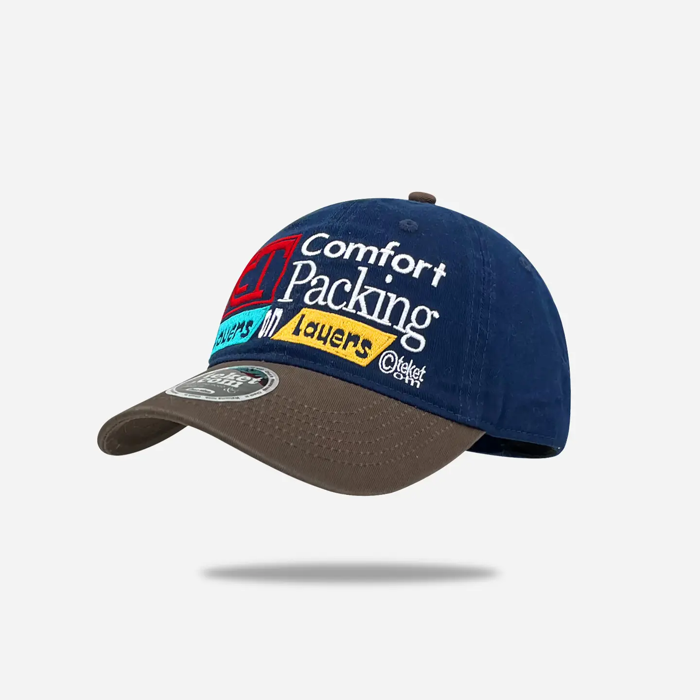 Korean Style Letter Embroidery Baseball Cap Women Street Fashion Sunshade Face-Slimming Duckbill Cap for Men - Image 6
