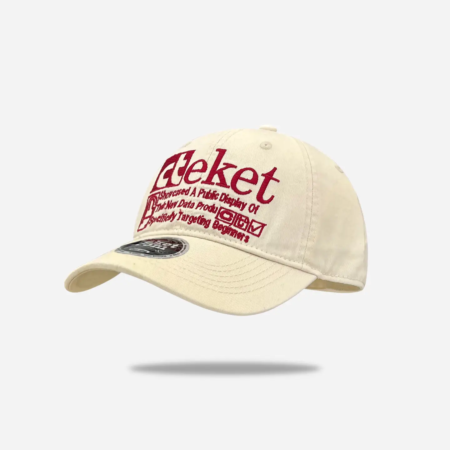 Korean Style Letter Embroidery Baseball Cap Women Street Fashion Sunshade Face-Slimming Duckbill Cap for Men - Image 7