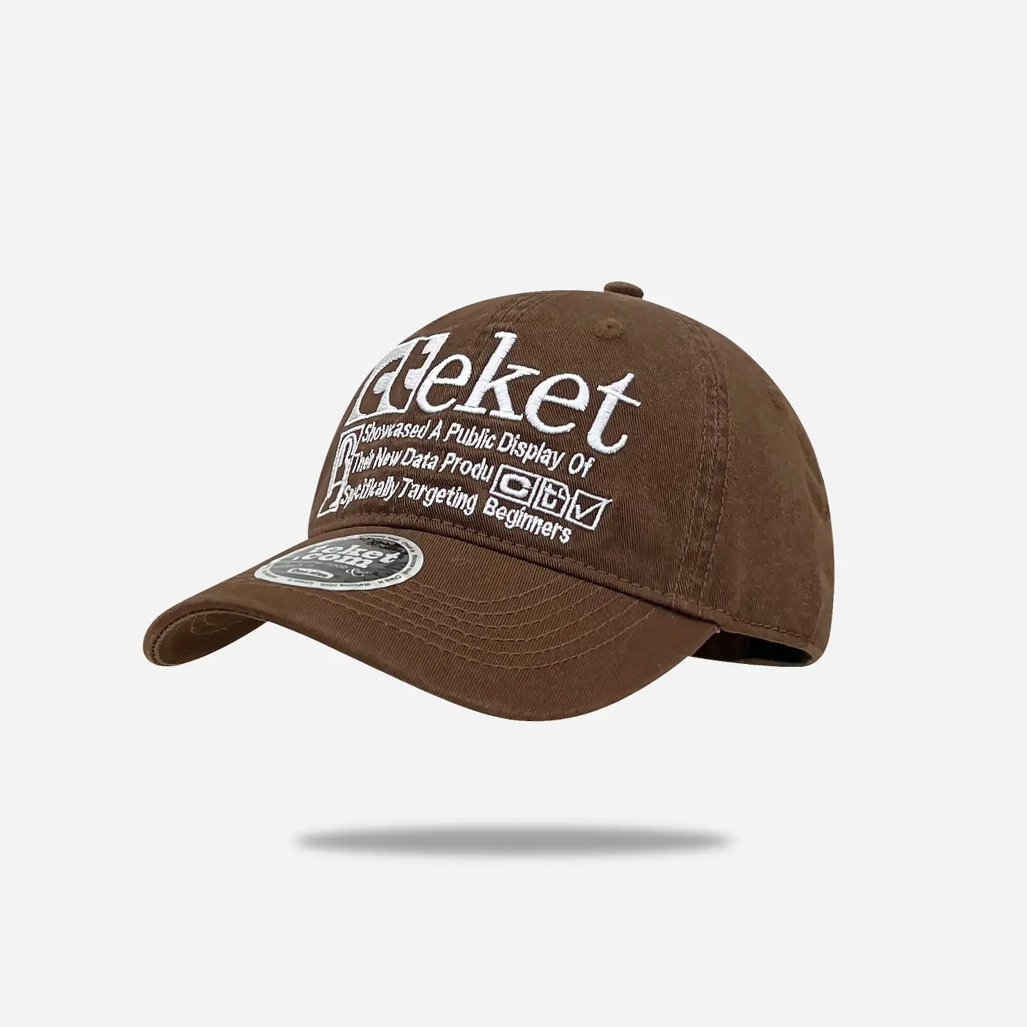 Korean Style Letter Embroidery Baseball Cap Women Street Fashion Sunshade Face-Slimming Duckbill Cap for Men - Image 8