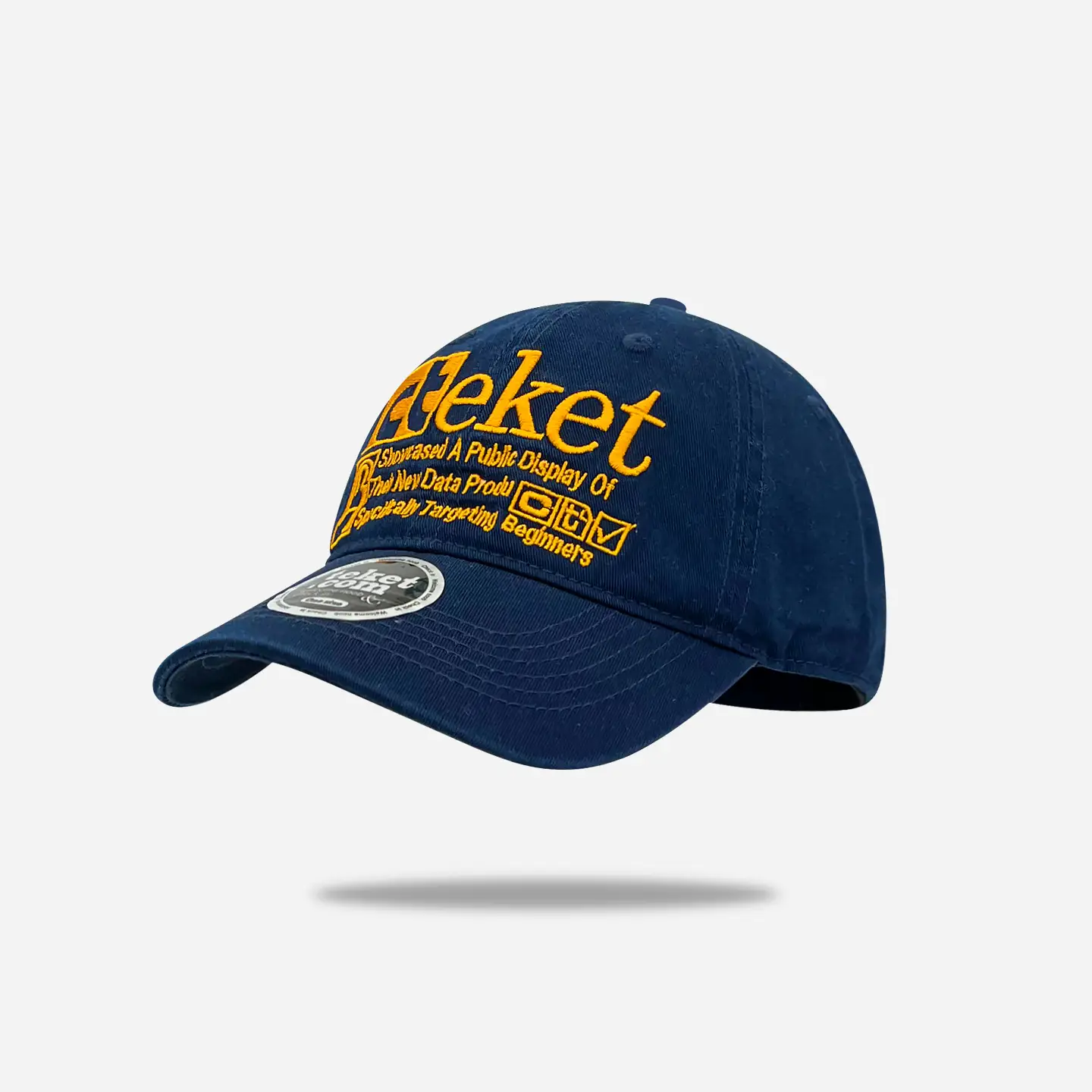 Korean Style Letter Embroidery Baseball Cap Women Street Fashion Sunshade Face-Slimming Duckbill Cap for Men - Image 9